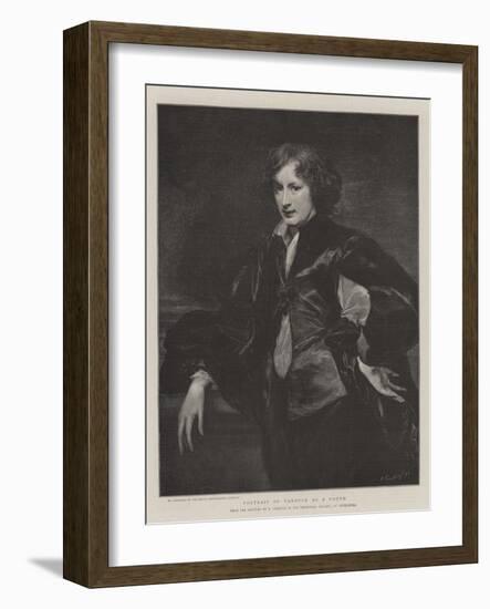 Portrait of Vandyck as a Youth-Sir Anthony Van Dyck-Framed Giclee Print