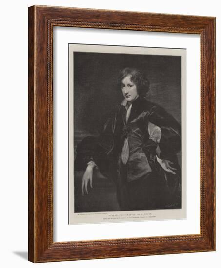 Portrait of Vandyck as a Youth-Sir Anthony Van Dyck-Framed Giclee Print