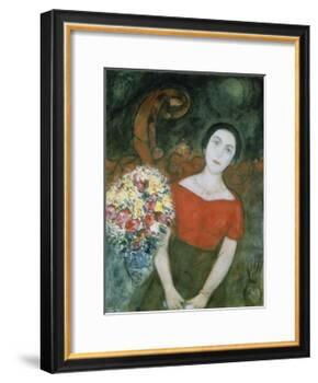 Portrait of Vava-Marc Chagall-Framed Premium Giclee Print
