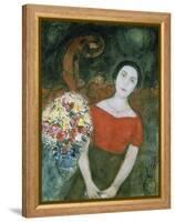 Portrait of Vava-Marc Chagall-Framed Stretched Canvas