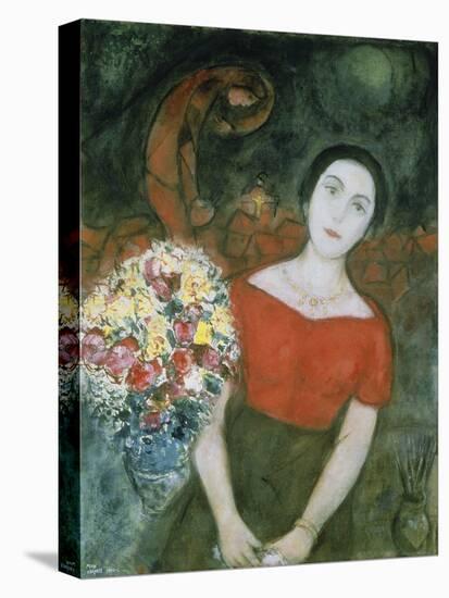 Portrait of Vava-Marc Chagall-Framed Stretched Canvas