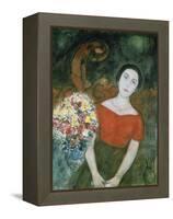 Portrait of Vava-Marc Chagall-Framed Stretched Canvas