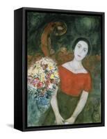 Portrait of Vava-Marc Chagall-Framed Stretched Canvas
