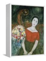 Portrait of Vava-Marc Chagall-Framed Stretched Canvas