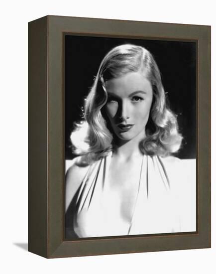 Portrait of Veronica Lake, as Seen in the Film This Gun for Hire, 1942-null-Framed Stretched Canvas