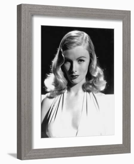 Portrait of Veronica Lake, as Seen in the Film This Gun for Hire, 1942-null-Framed Photo