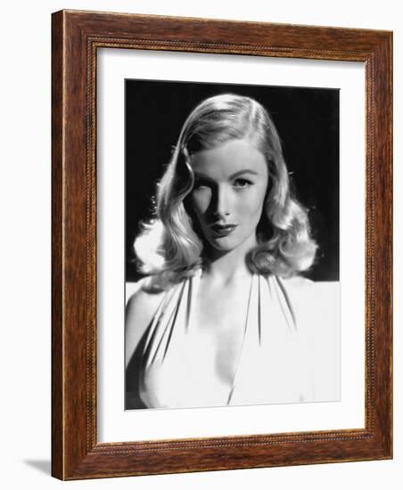 Portrait of Veronica Lake, as Seen in the Film This Gun for Hire, 1942-null-Framed Photo