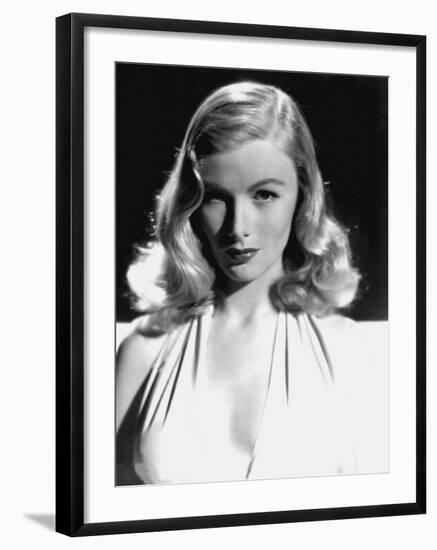 Portrait of Veronica Lake, as Seen in the Film This Gun for Hire, 1942-null-Framed Photo