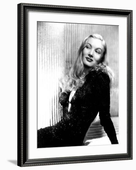 Portrait of Veronica Lake-null-Framed Photo