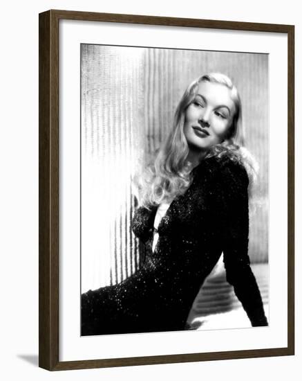 Portrait of Veronica Lake-null-Framed Photo