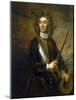 Portrait of vice Admiral John Benbow (1653-1702). Oil on Canvas, 1701, by Sir Godfrey Kneller (1646-Godfrey Kneller-Mounted Giclee Print