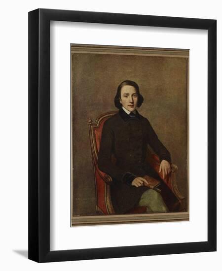 Portrait of Victor Hugo (1802-188)-Paul Gavarni-Framed Giclee Print
