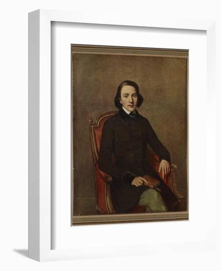 Portrait of Victor Hugo (1802-188)-Paul Gavarni-Framed Giclee Print