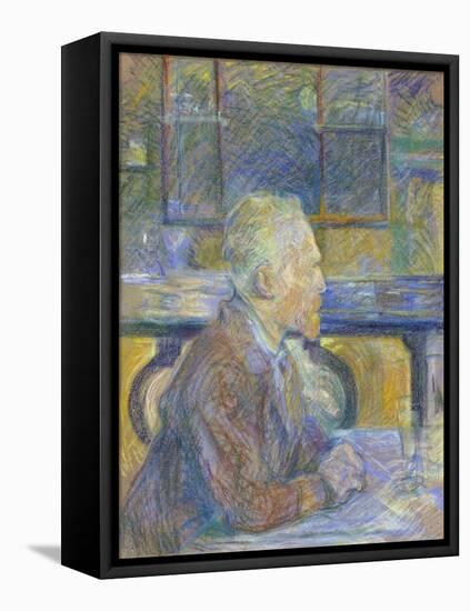 Portrait of Vincent Van Gogh (1853-1890) Par Toulouse-Lautrec, Henri, De (1864-1901), 1887 - Pastel-Vincent van Gogh-Framed Premier Image Canvas