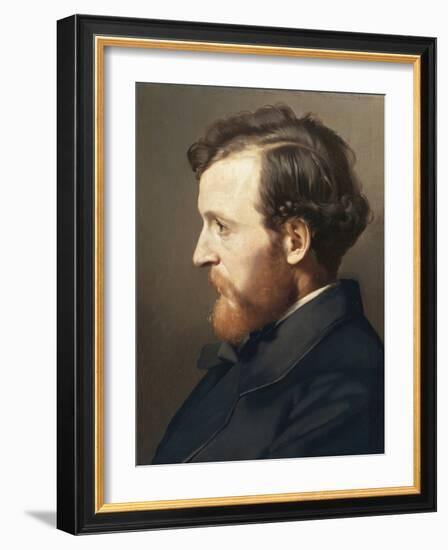 Portrait of Vincenzo Ciseri-Antonio Ciseri-Framed Giclee Print