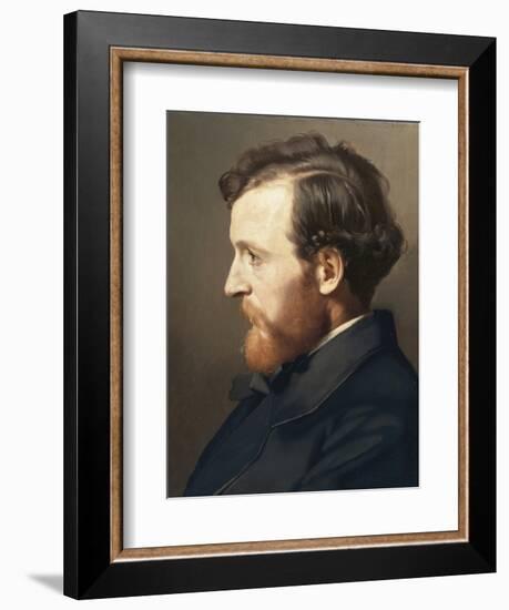 Portrait of Vincenzo Ciseri-Antonio Ciseri-Framed Giclee Print