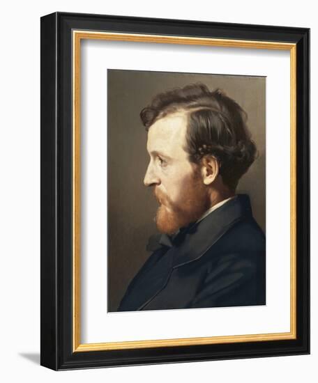 Portrait of Vincenzo Ciseri-Antonio Ciseri-Framed Giclee Print