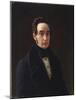 Portrait of Vladimir Ivanovich Panayev (1792-185)-Alexei Vasilyevich Tyranov-Mounted Giclee Print