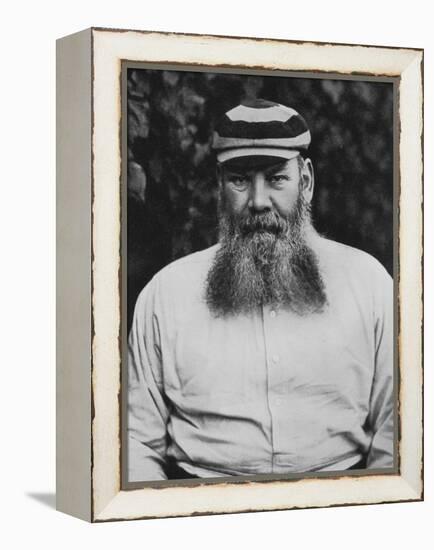 Portrait of W G Grace-F^t^ Beeson-Framed Premier Image Canvas