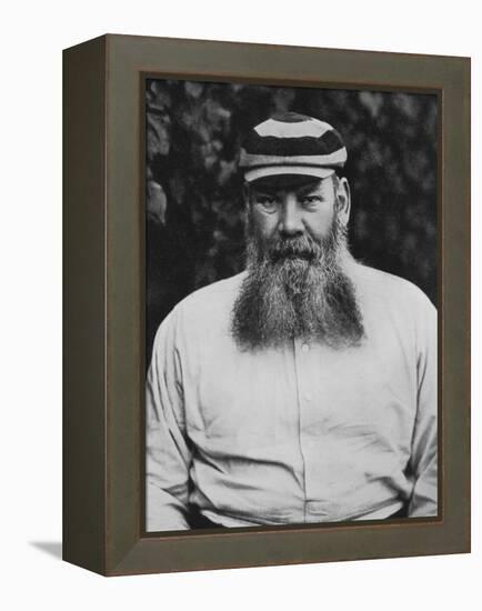 Portrait of W G Grace-F^t^ Beeson-Framed Premier Image Canvas