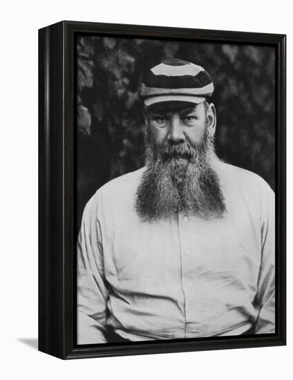 Portrait of W G Grace-F^t^ Beeson-Framed Premier Image Canvas