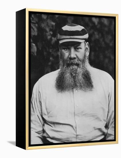 Portrait of W G Grace-F^t^ Beeson-Framed Premier Image Canvas