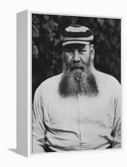 Portrait of W G Grace-F^t^ Beeson-Framed Premier Image Canvas