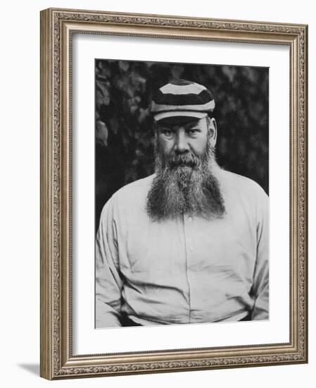 Portrait of W G Grace-F^t^ Beeson-Framed Photographic Print