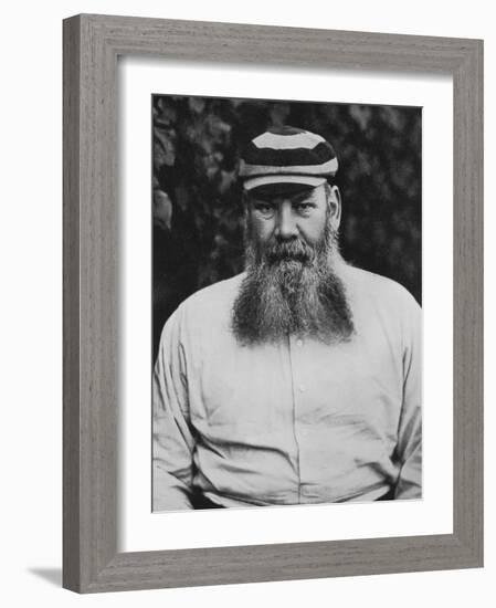 Portrait of W G Grace-F^t^ Beeson-Framed Photographic Print