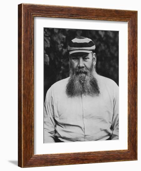 Portrait of W G Grace-F^t^ Beeson-Framed Photographic Print