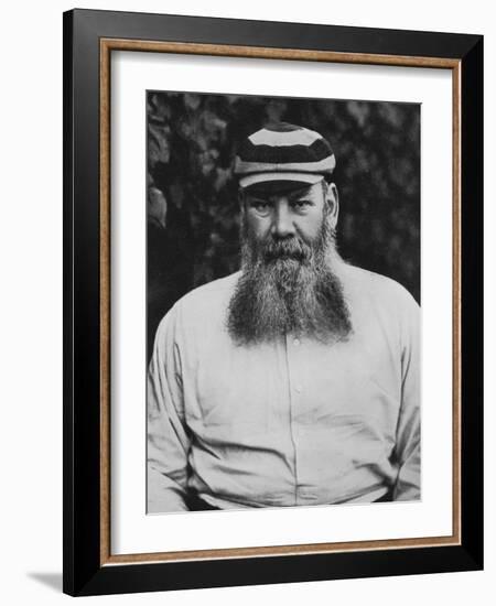 Portrait of W G Grace-F^t^ Beeson-Framed Photographic Print