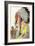 Portrait of Wades-In-The-Water, a Blackfeet Chieftain-Lantern Press-Framed Art Print