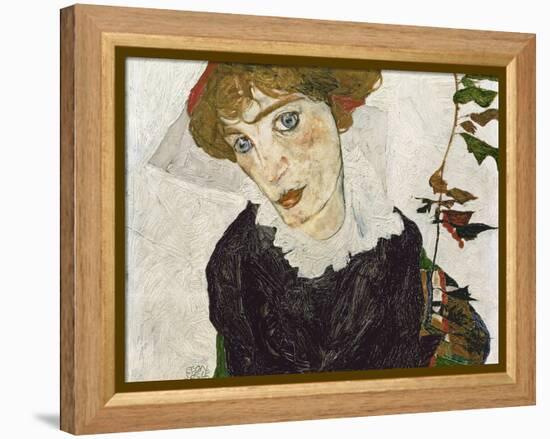 Portrait of Wally Neuzil, 1912-Egon Schiele-Framed Premier Image Canvas