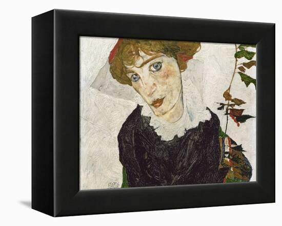 Portrait of Wally Neuzil, 1912-Egon Schiele-Framed Premier Image Canvas
