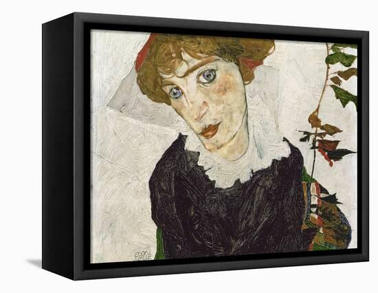 Portrait of Wally Neuzil, 1912-Egon Schiele-Framed Premier Image Canvas