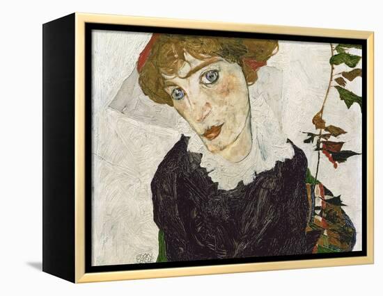 Portrait of Wally Neuzil, 1912-Egon Schiele-Framed Premier Image Canvas