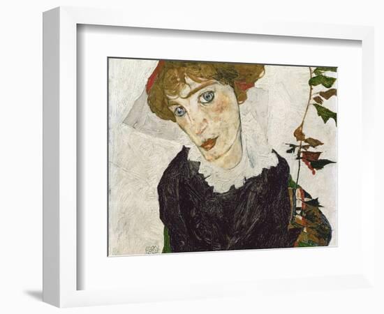 Portrait of Wally Neuzil, 1912-Egon Schiele-Framed Giclee Print