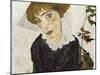 Portrait of Wally Neuzil, 1912-Egon Schiele-Mounted Giclee Print