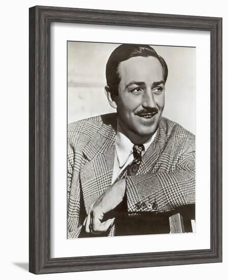 Portrait of Walt Disney, c.1940-German photographer-Framed Photographic Print