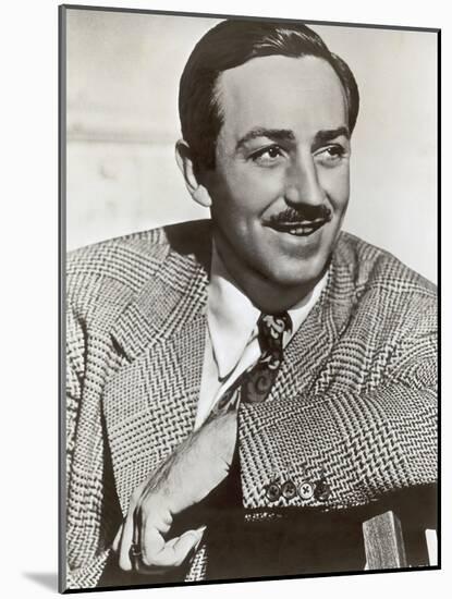 Portrait of Walt Disney, c.1940-German photographer-Mounted Photographic Print