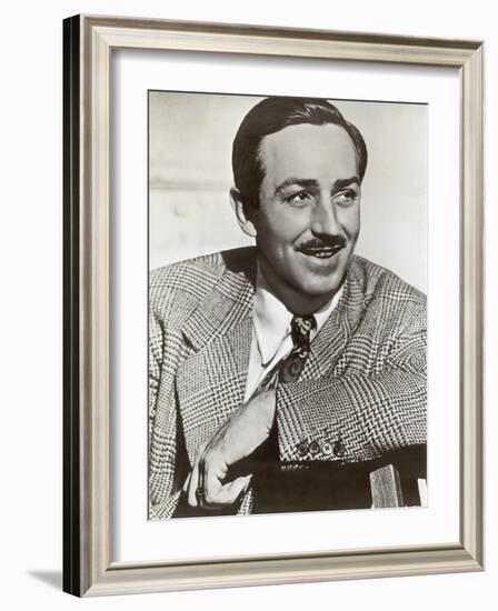 Portrait of Walt Disney, c.1940-German photographer-Framed Photographic Print