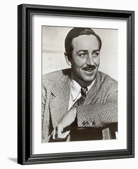 Portrait of Walt Disney, c.1940-German photographer-Framed Photographic Print