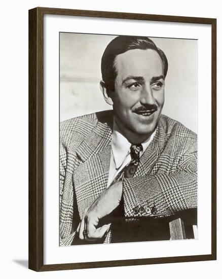 Portrait of Walt Disney, c.1940-German photographer-Framed Photographic Print