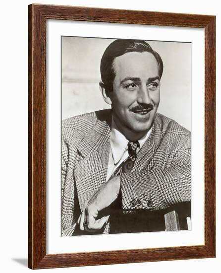 Portrait of Walt Disney, c.1940-German photographer-Framed Photographic Print