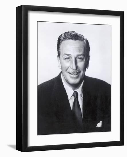 Portrait of Walt Disney, c.1950-German photographer-Framed Premium Photographic Print