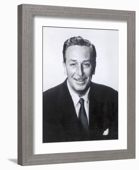 Portrait of Walt Disney, c.1950-German photographer-Framed Photographic Print