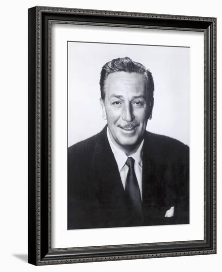 Portrait of Walt Disney, c.1950-German photographer-Framed Photographic Print