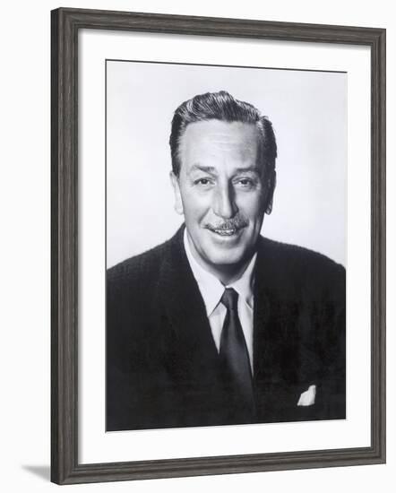 Portrait of Walt Disney, c.1950-German photographer-Framed Photographic Print