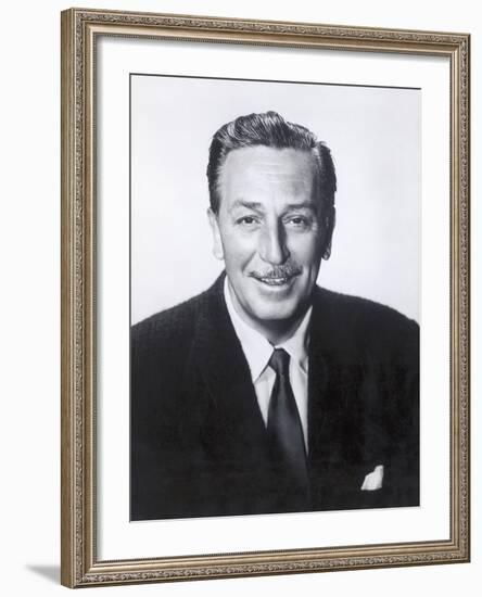 Portrait of Walt Disney, c.1950-German photographer-Framed Photographic Print