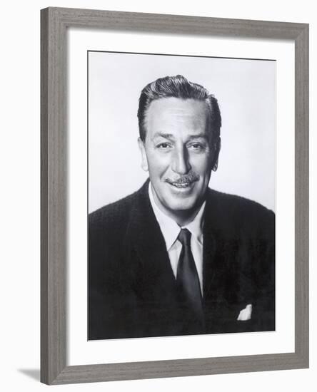 Portrait of Walt Disney, c.1950-German photographer-Framed Photographic Print